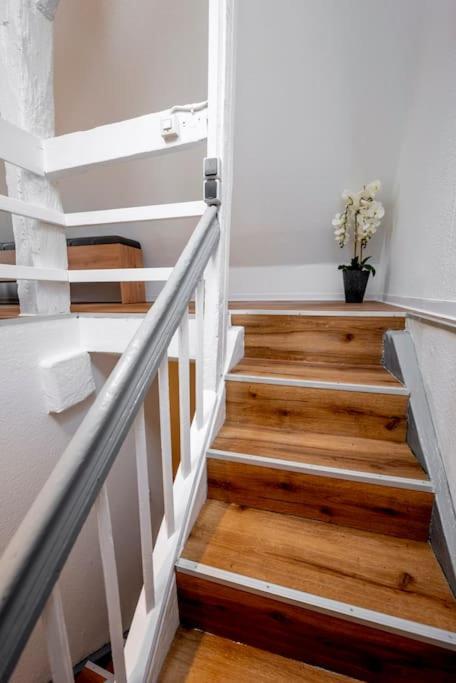 Himmlische Altstadt-Maisonette Marburg Bagian luar foto