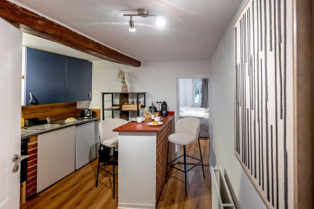Himmlische Altstadt-Maisonette Marburg Bagian luar foto